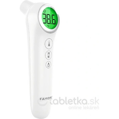 FAMIDOC bezkontaktný čelový teplomer, digitálny FDIR-V12