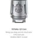 SMOK Q2 CORE žhaviaca hlava TFV8 Baby kanthal 0,4ohm