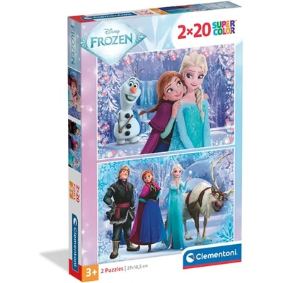 Clementoni - Puzzle 2x20 Frozen - 40 - 99 piese
