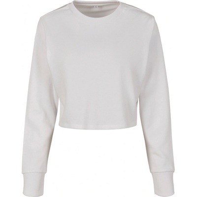 Build Your Brand Dámsky crop top BY131 White