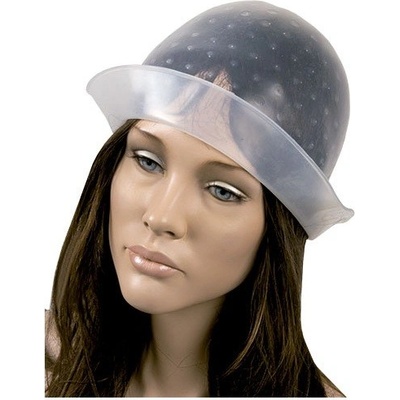 Eurostil 8500 Lory Transparent Cap Meshes + Hook melírovací klobúk + háčik