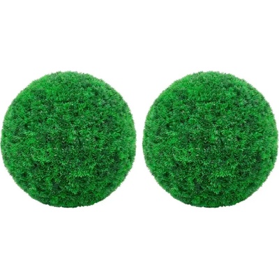 ZBXL Umělé buxus koule 2 ks 35 cm