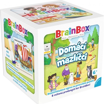 Asmodee BrainBox Domácí mazlíčci - CZ