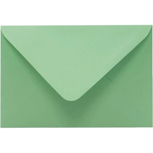 KASKAD Цветни пликове KASKAD LC/6 enyvated 114x162mm 69 pistachio green 50 броя 00469 (00469)