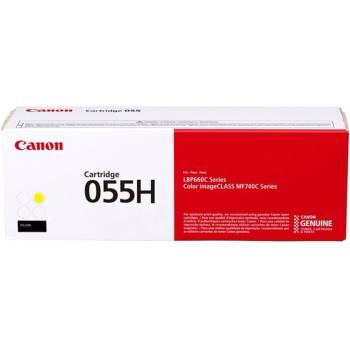 Canon Оригинална тонер касета Canon CRG-055H, MF74x, 5900 страници/5%, Yellow (3020100789)