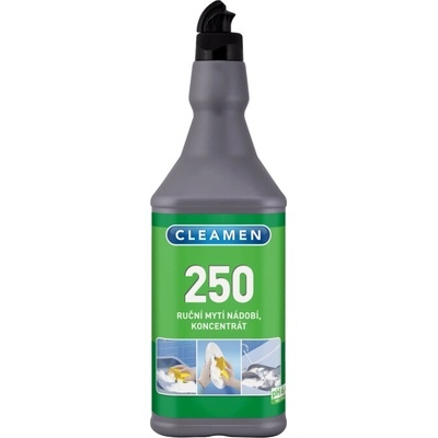 Cleamen 250 koncentrát na ručné umývanie riadu bez parfumov 1 l
