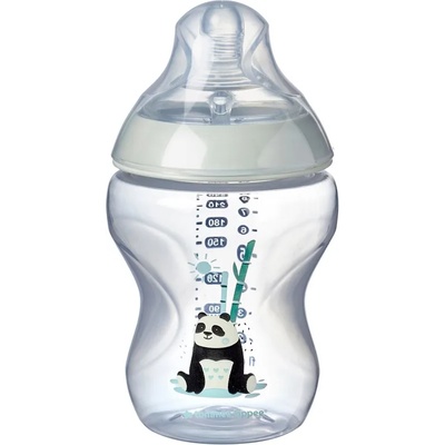 Tommee Tippee Closer To Nature Anti-colic Kindness бебешко шише Slow Flow 0m+ 260ml