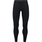 Icebreaker Мъжко мериносово термобельо Icebreaker 200 Oasis Leggings with Fly Long john - Black (011-0369-0111)