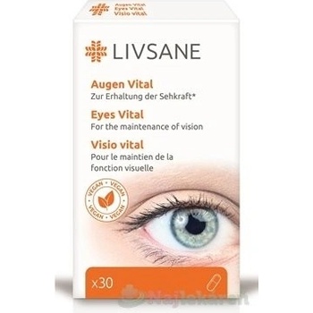 Livsane Podpora pre zdravé oči 30 kapsúl