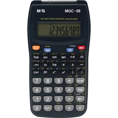 M&G vedecká MGC-08, 56 funkcií