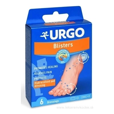 URGO Blisters Na pľuzgiere -6 ks