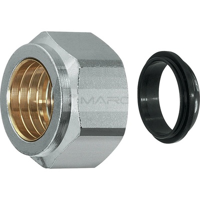 Heimeier Šroubení svěrné pro měděné trubky 15 mm x 3/4" EK, s gumou 1313-15.351
