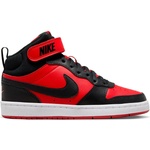 Nike Детски маратонки Nike Kid's Court Borough Mid 2 Sneakers - University Red / Black / White - размер 40 (EU) (702-6310-0218)