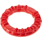 Ferplast Smile Ring L - дъвчаща дентална играчка за кучета, червена, размер L