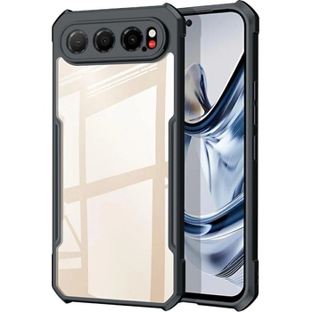 ZTE Защитен Калъф XUNDD за ZTE nubia Air - TPU + Акрил, Прозрачен Гръб, Airbag технология, Вкл. Протектор - Черен