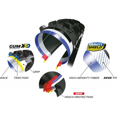 Michelin Wild Enduro rear Gum-X3D 29 x 2.40 kevlar