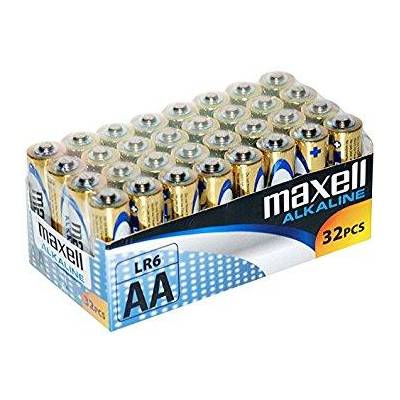 Алкални батерии MAXELL LR6 1, 5V AA 32 бр. pack (ML-BA-LR6-32PK)