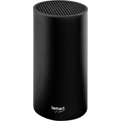 Blok na nože Lamart LT2081, 22,5cm, černý – Sleviste.cz