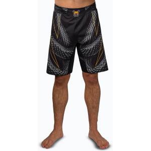 Venum Мъжки тренировъчни шорти Venum Matupa Fightshorts black/grey/gold