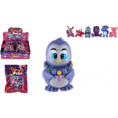 Teddies Plastová zvieratká mix druhov