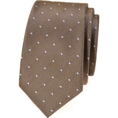 Avantgard Kravata Slim Lux 571-22342 béžová