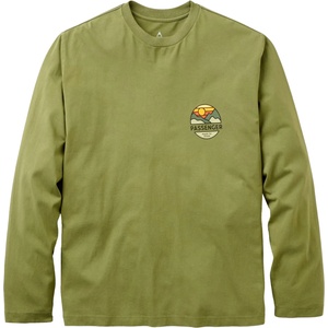 Passenger Мъжка блуза с дълъг ръкав Passenger Laidback Relaxed Fit L/S T-Shirt Longsleeve - Khaki - размер M (217-0036-0212)