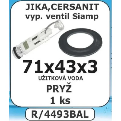 SADA membrána WC 71x43x3 JIKA, Cersanit Siamp – Sleviste.cz