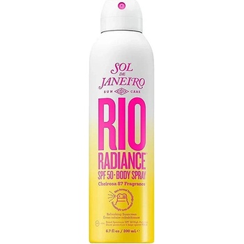 Sol De Janeiro Rio Radiance Body Spray SPF50 освежаващ и хидратиращ спрей за защита на кожата за жени 200 мл