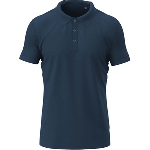 Stedman stretch polo st9640 / Мъжка еластична поло тениска - тъмносиня 3xl (st9640nav3xl)
