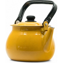 Belis Sfinx Smaltovaný čajník hořčicový 2,5l