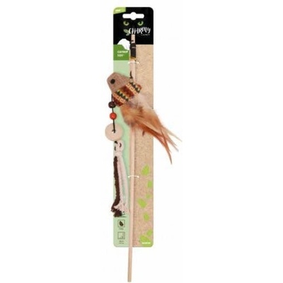 Mpets Cat Toy Sardine with Catnip - Играчка за котка въдица с риба Сардина с котешка трева - 23 x 15 x 2 см, Белгия - 20641499