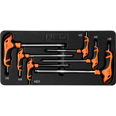 NEO Tools Šesťhranné kľúče 6 ks 84-254