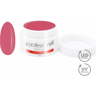 Professionail Farebný LED-UV gél Peach Echo 5 ml