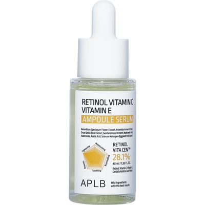 APLB Retinol Vitamin C Vitamin E Ampoule Serum анти-ейдж ампулно серум 40 мл