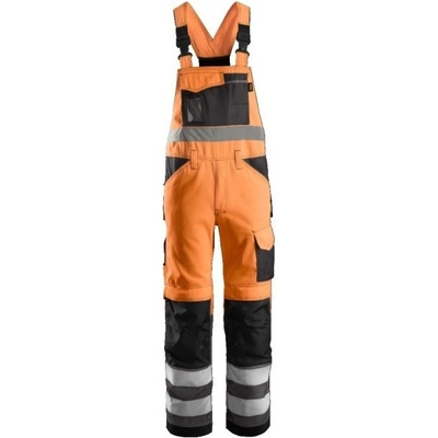 Snickers Workwear kalhoty laclové vysoká viditelnost tř. 2 oranžová