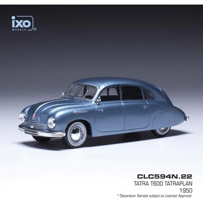 IXO Tatra T600 Tatraplan 1950 Modrá 1:43