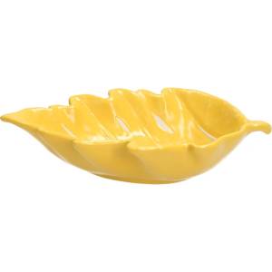 Tognana Жълта купа TOGNANA RELIEF Foglie, 16x10x3.5 см (RE0PI364477A)