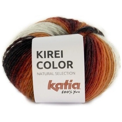 KIREI COLOR Katia Farby KIREI COLOR: 306 červená-camel-čierna