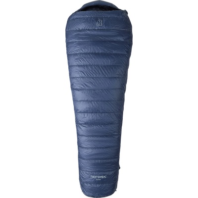 Nordisk Синтетичен спален чувал Nordisk Walløe +10° Mummy Sleeping Bag Down sleeping bag - Mood Indigo Blue - размер XL (514-1475-0113)