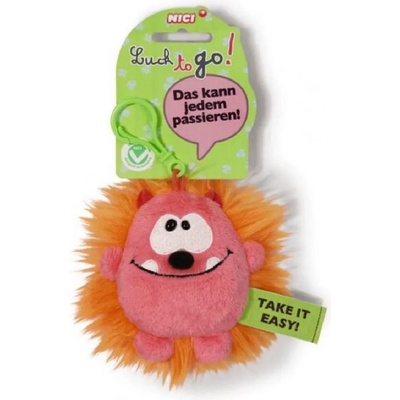 NICI Ключодържател Nici - Таласъм, розово оранжев, 10 cm (37161)