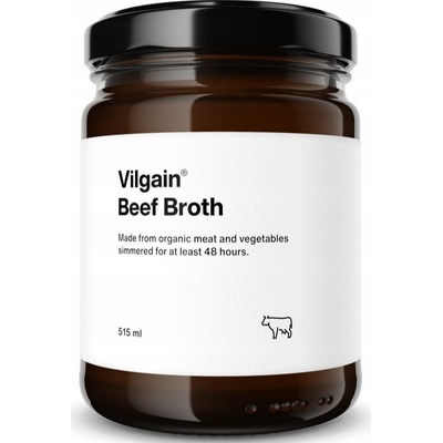 Vilgain Hovězí vývar bez soli BIO 515 ml