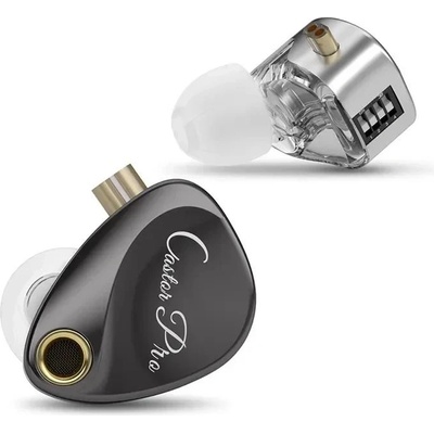 KZ професионални слушалки Hi-Fi In-Ear-Monitors - Castor Pro Gray Mic (Bass version) - Bass Up Edition (6.01.02.0319)