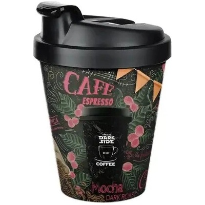 Чаша за кафе термо с декор (105010)