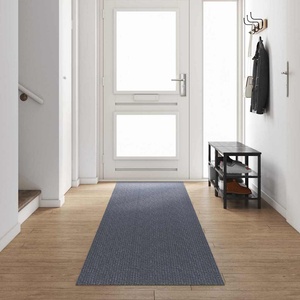 vidaXL Килим пътека Светлосиво 80 x 500 cm текстил (42011432)