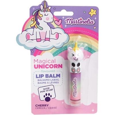 Aquarius Cosmetic Детски балсам за устни Martinelia - Магически еднорог, с печат
