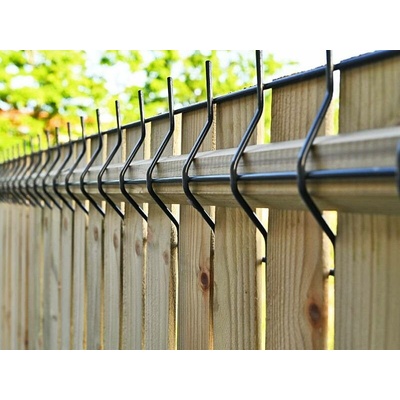 Dřevěná výplň do drátěných 3D plotů Betafence Výška: 193 cm