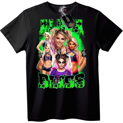 NOONEBRAND Тениска WWE Alexa Bliss - M, Black