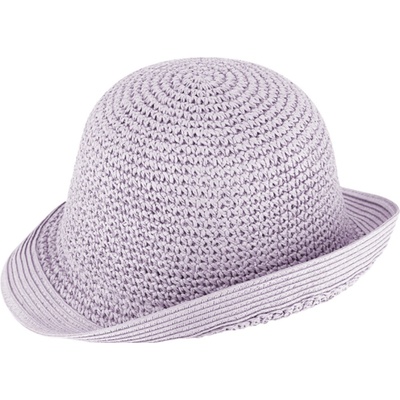 Fiebig Headwear since 1903 Dámský letní klobouček Cloche s malou krempou šeříkový