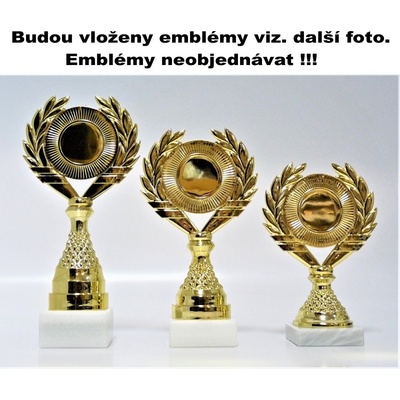 Kulturista trofeje 109-L306 Emblém viz.další foto v ceně