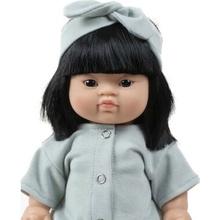 Minikane Fleecová čelenka Thé vert